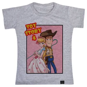 تی شرت آستین کوتاه دخترانه 27 مدل TOY STORY کد V188