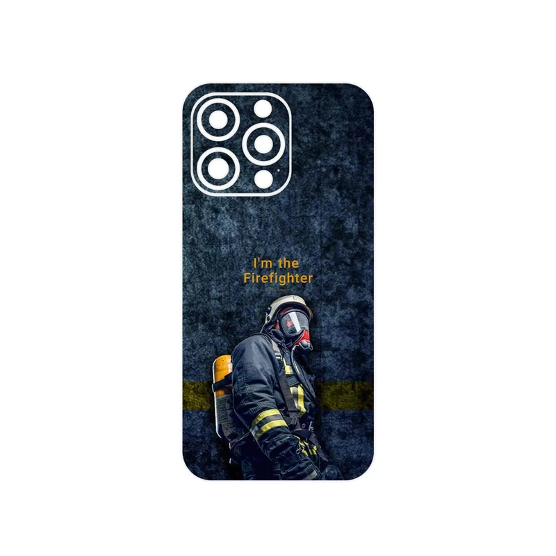 برچسب پوششی ماهوت مدل Firefighter مناسب برای گوشی موبایل اپل iphone 13 Pro