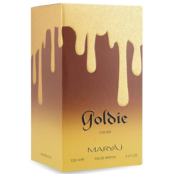 ادوپرفیوم زنانه ماریاژ مدل atraccion gold  با رایحه شیرین حجم 100 میلی‌لیتر و عطر جیبی زنانه صندل مدل گود گرل  با ایحه شیرین حجم 25 میلی لیتر