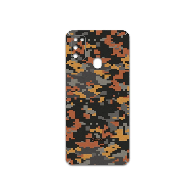 برچسب پوششی ماهوت مدل Army-Autumn-pixel مناسب برای گوشی موبایل سامسونگ Galaxy M21