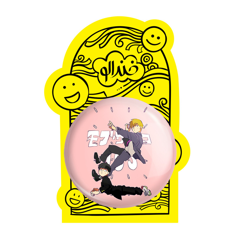 آینه جیبی خندالو مدل اراتاکا و شییکو انیمه موب سایکو Mob Psycho 100 کد 24444 آینه جیبی خندالو مدل اراتاکا و شییکو انیمه موب سایکو Mob Psycho 100 کد 24444