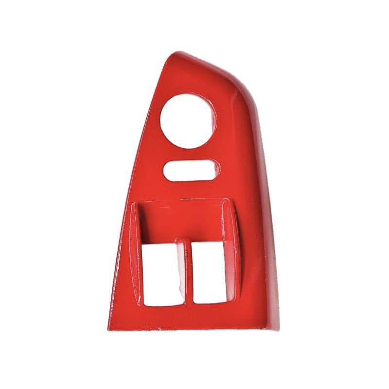 قاب دور کلید شیشه بالابر و آینه چپ خودرو چیکال مدل P-112-RED مناسب برای کوییک