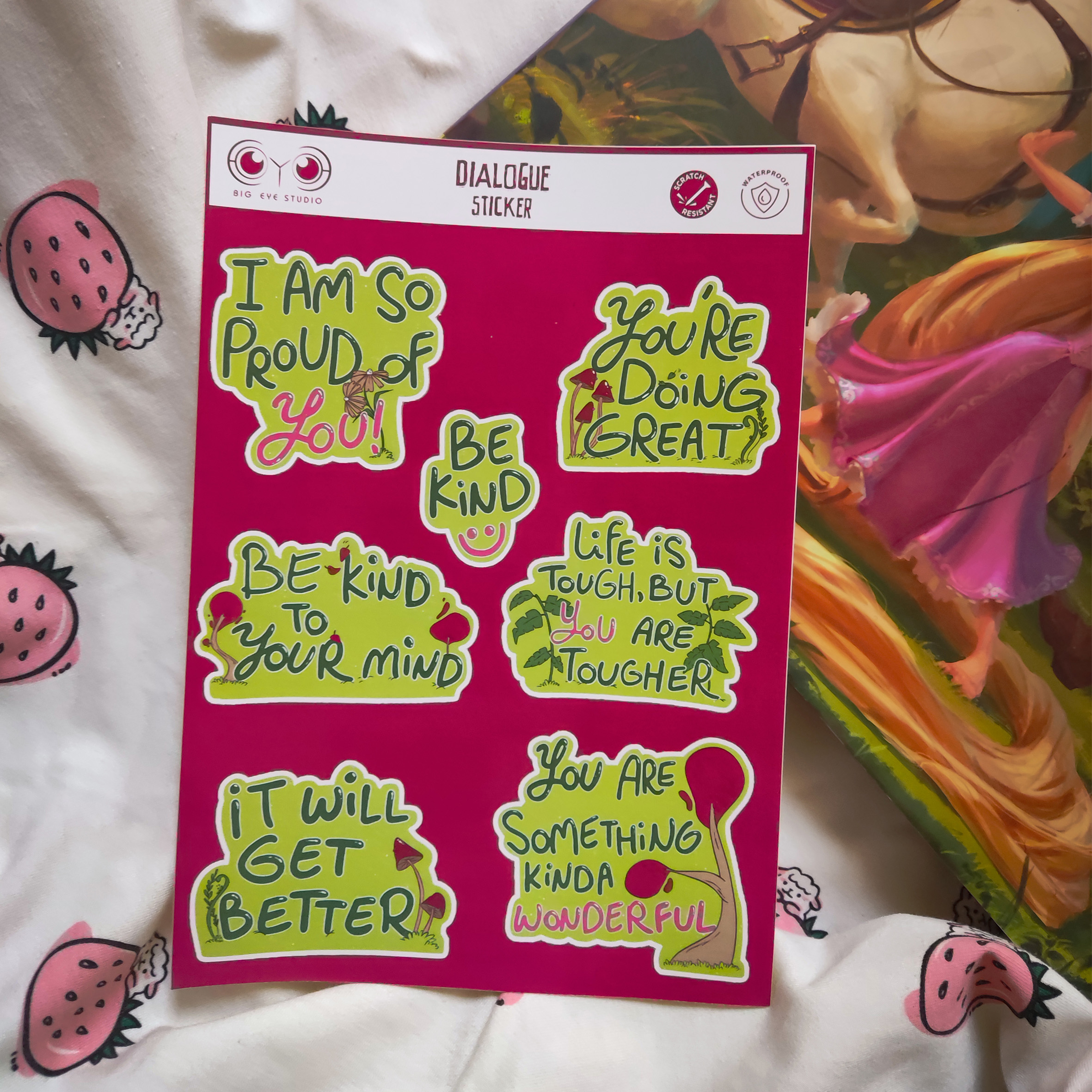 برچسب بیگای استودیو مدل good looking