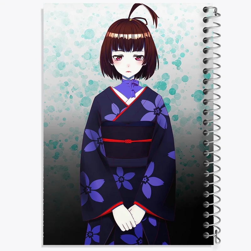 دفتر مشق 50 برگ خندالو طرح مومی انیمه کابانری (Kabaneri) کد 35997