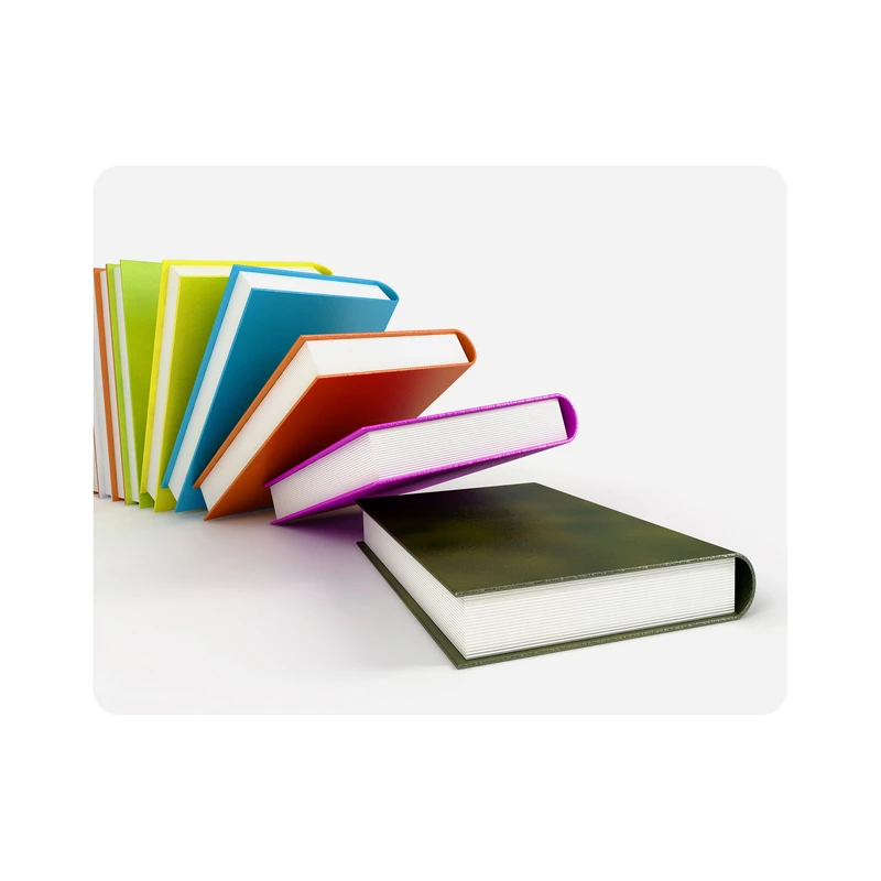 ماوس پد اطلس آبی طرح کتاب  مدل T6990