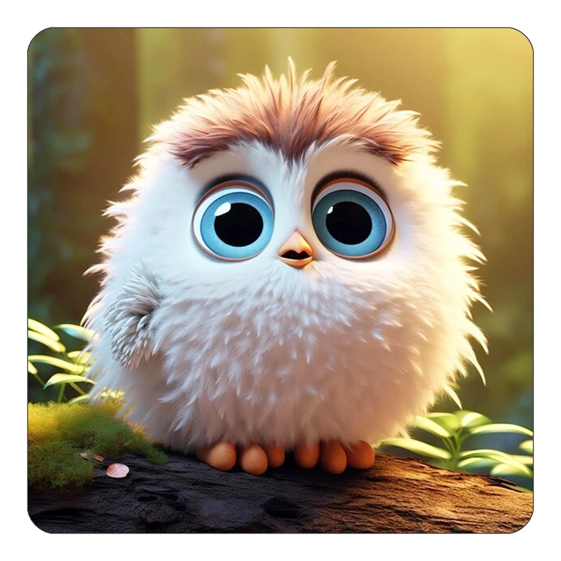 مگنت کاکتی طرح حیوانات کارتونی مدل mp28116