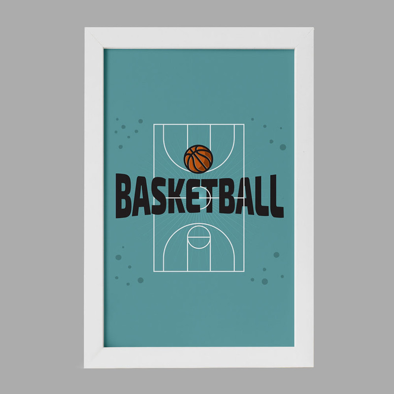 تابلو خندالو مدل بسکتبال Basketball کد 26453