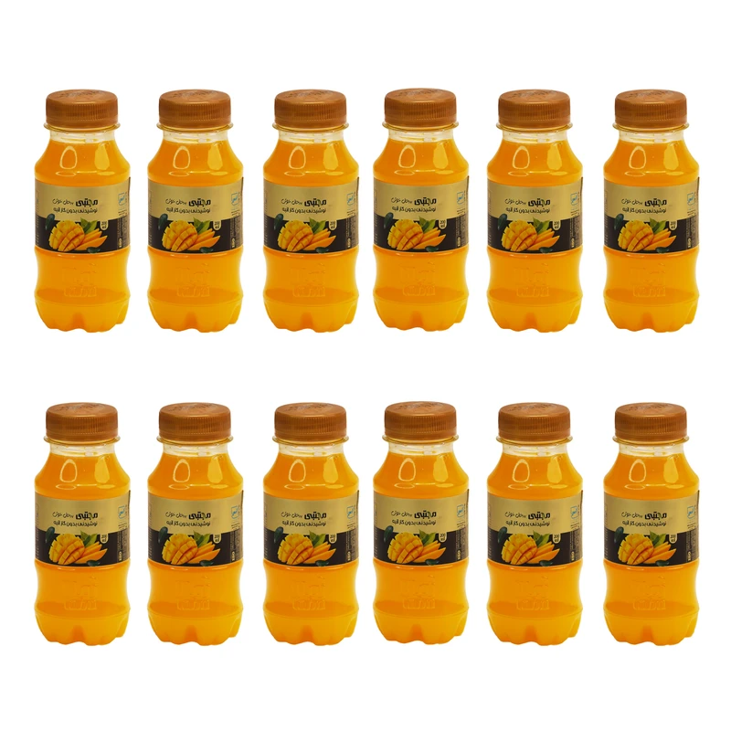 نوشیدنی انبه مجتبی - 200 میلی لیتر بسته 12 عددی
