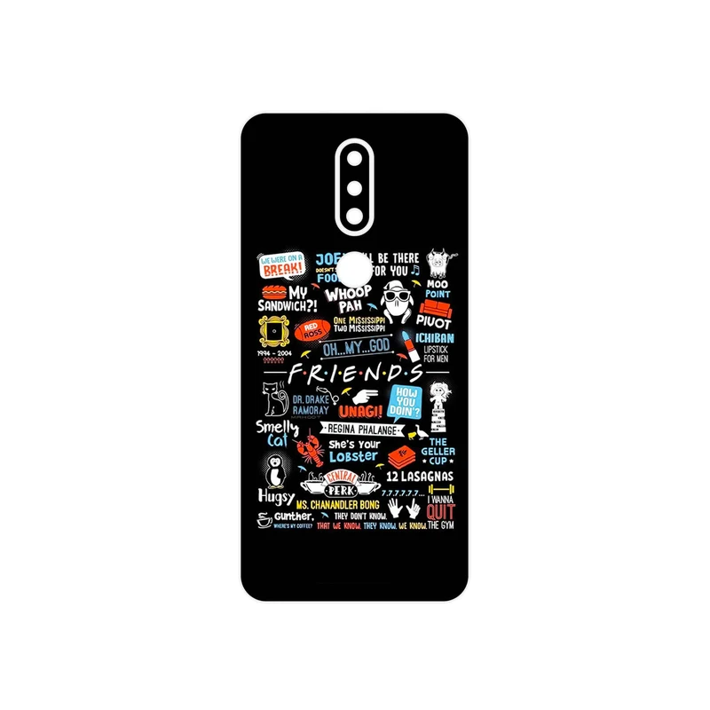 برچسب پوششی ماهوت مدل Friends 2 مناسب برای گوشی موبایل نوکیا 7.1