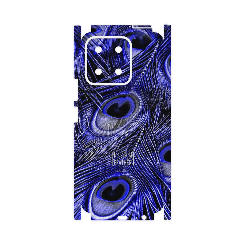 برچسب پوششی ماهوت مدل Purple Feather-FullSkin مناسب برای گوشی موبایل آنر X5b