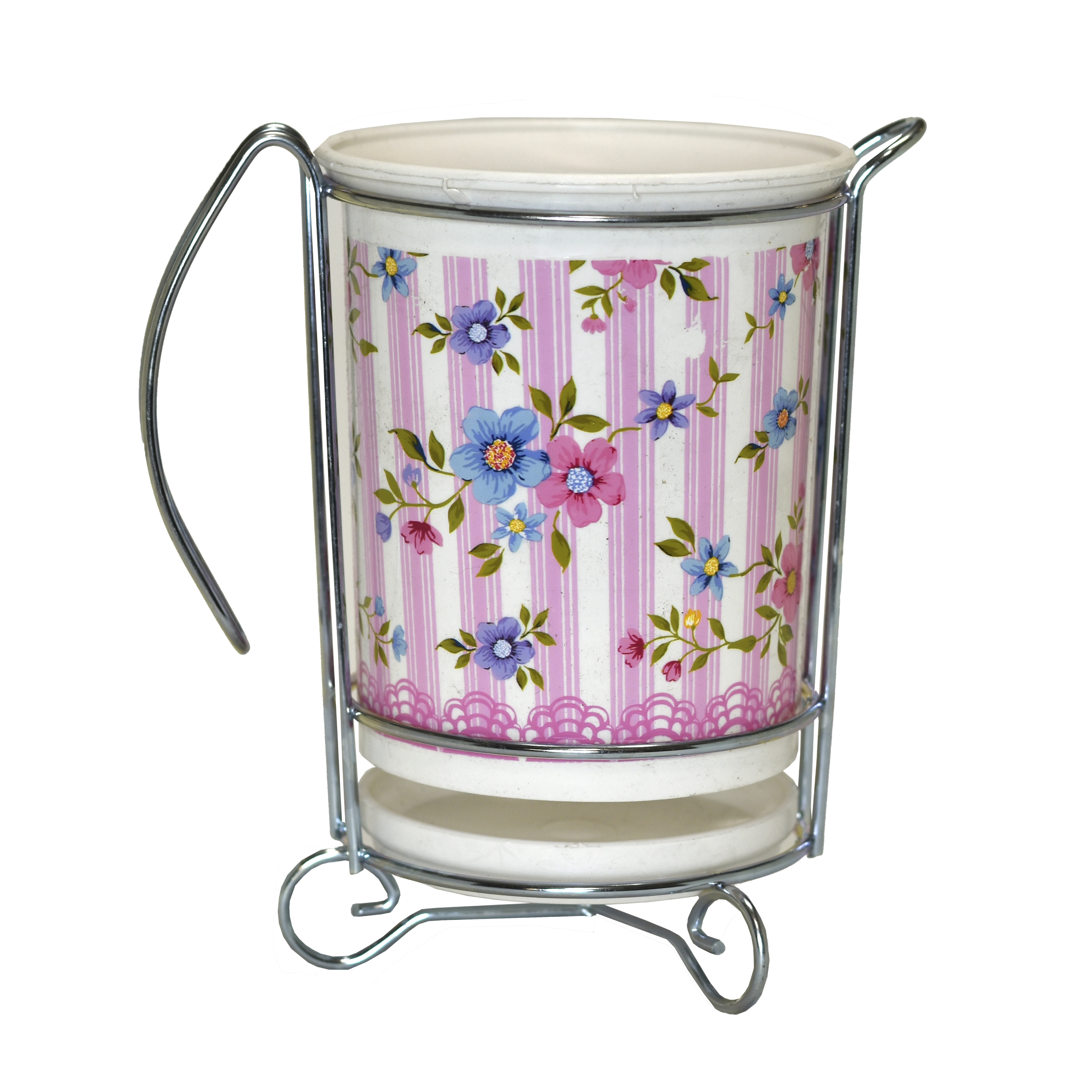 جاقاشقی فرش کیپس طرح گل کد 001