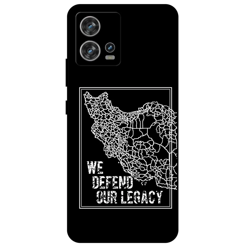 کاور مگافون طرح ایران مدل 1886 مناسب برای گوشی موبایل موتورولا Moto Edge 30 Fusion