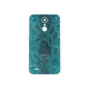 MAHOOT Blue Snake Skin Cover Sticker for LG K10 2017