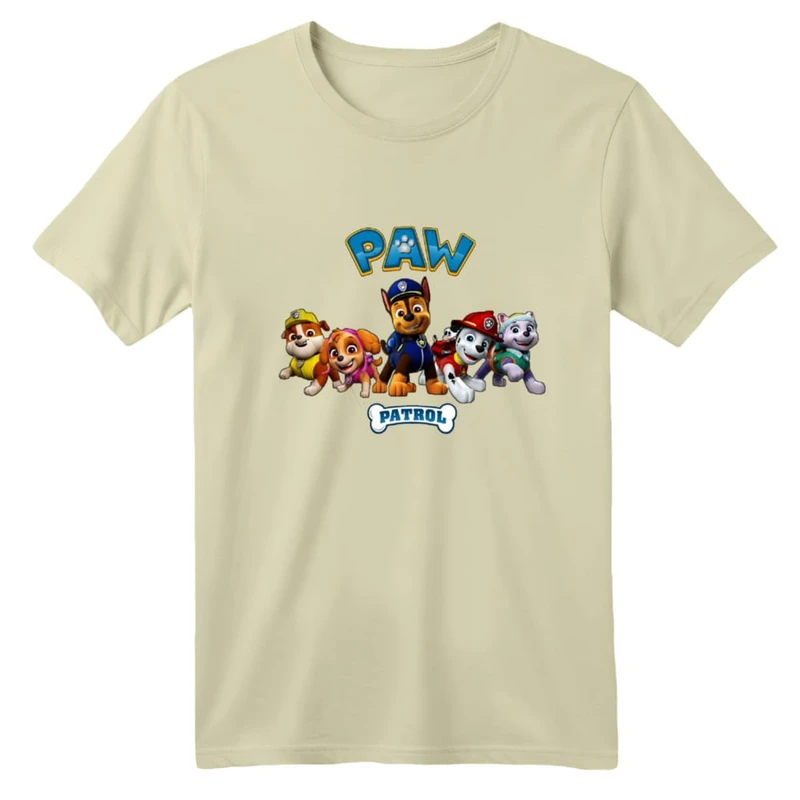 تی شرت آستین کوتاه بچگانه مدل سگ نگهبان کد ۷