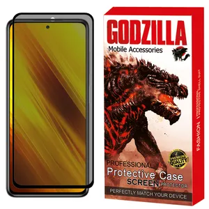 محافظ صفحه نمایش حریم شخصی گودزیلا مدل GGP مناسب برای گوشی موبایل شیائومی Poco X3 NFC / X3 