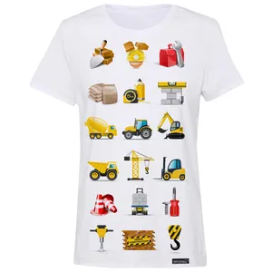 تی شرت آستین کوتاه زنانه 27 مدل Machinery Architectural Engineering کد MH951