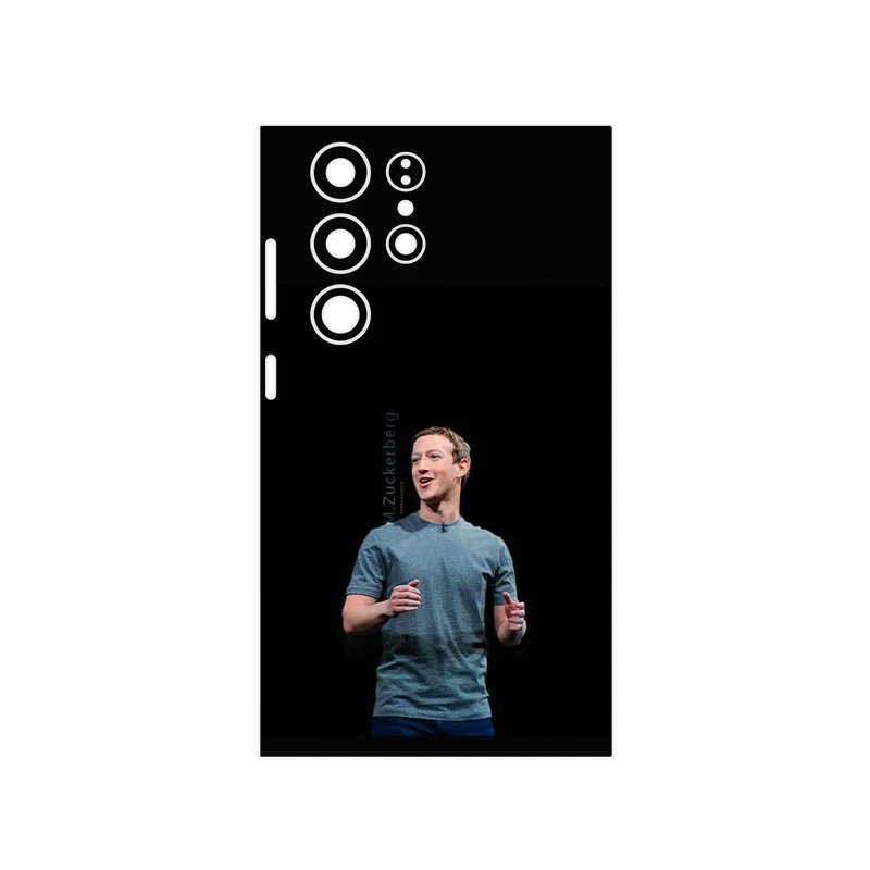 برچسب پوششی ماهوت مدل Mark_Zuckerberg مناسب برای گوشی موبایل سامسونگ Galaxy S23 Ultra