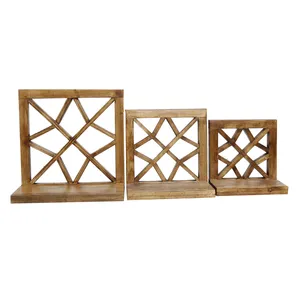 شلف دیواری مدل گره چینی مجموعه 3 عددی