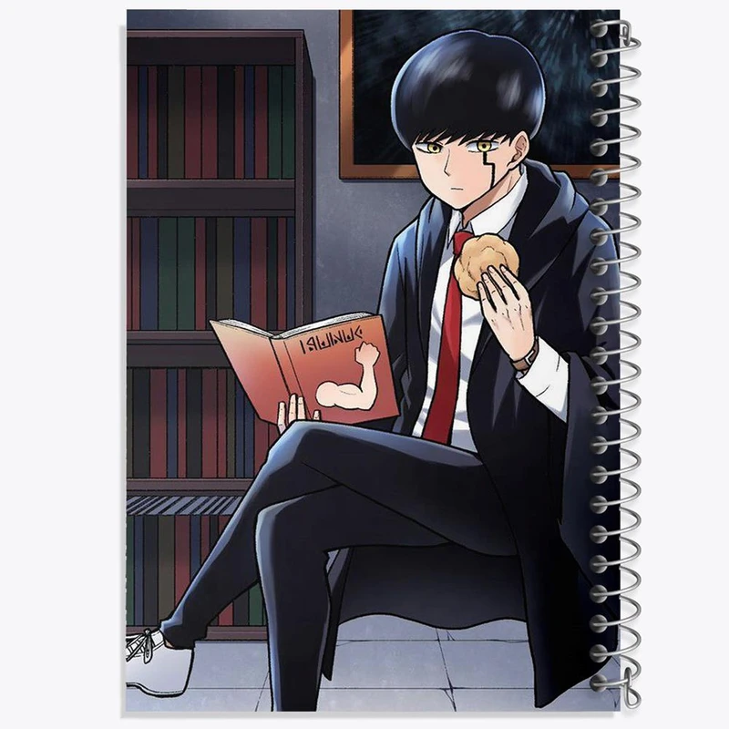 دفتر لیست خرید 50 برگ خندالو طرح انیمه ماشیل جادو و ماهیچه کد 27562