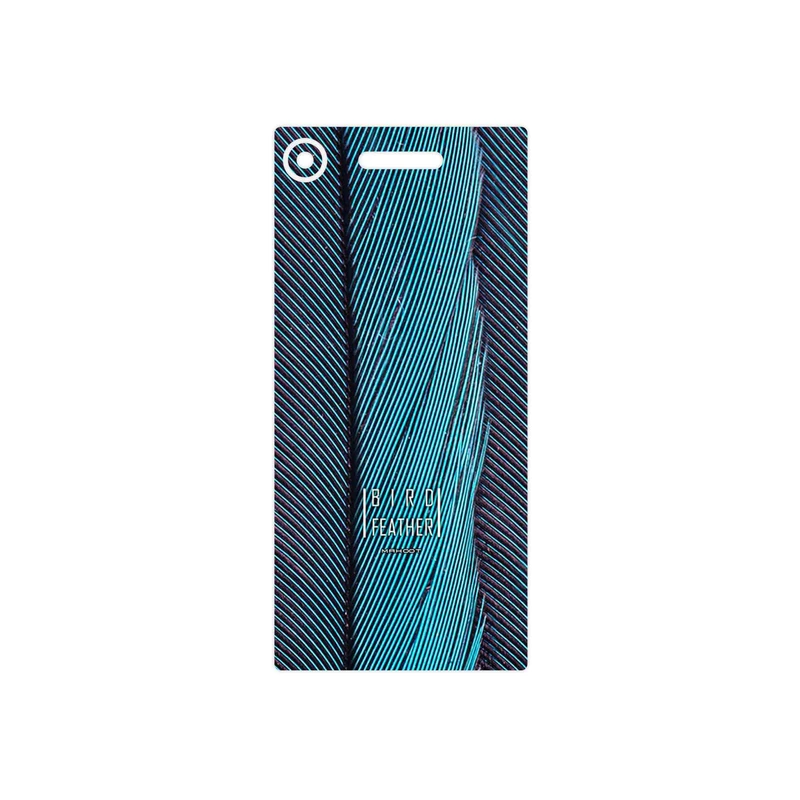 برچسب پوششی ماهوت مدل Turquoise feathers مناسب برای گوشی موبایل سونی Xperia XZ1