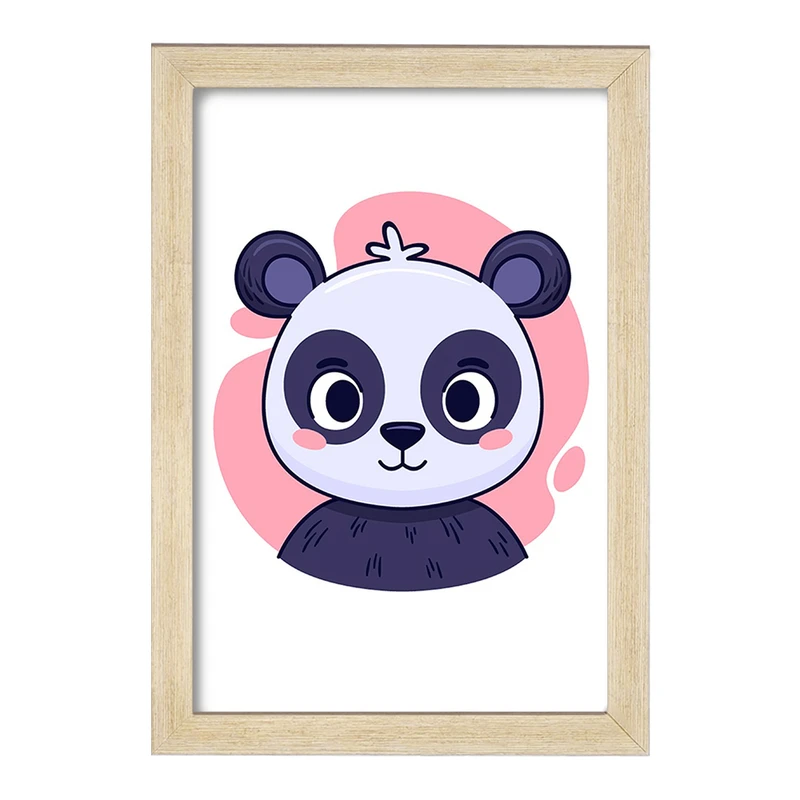 تابلو خندالو مدل پاندا حیوانات بامزه کد 37134