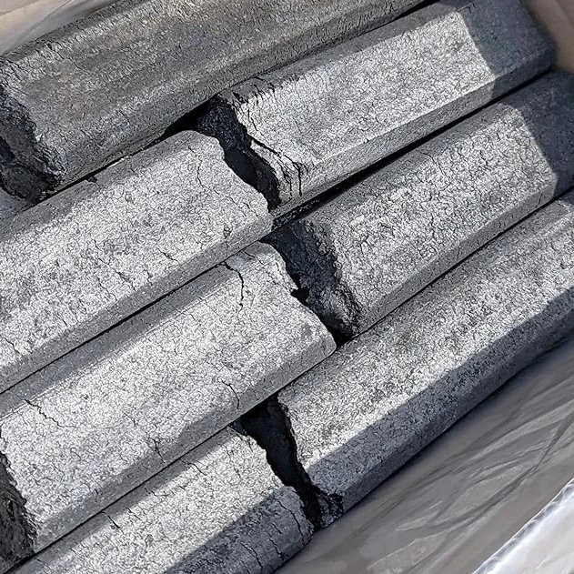 عکس شماره 4 : زغال فشرده ممتاز مدل briquettes charcoal وزن 8000 گرم