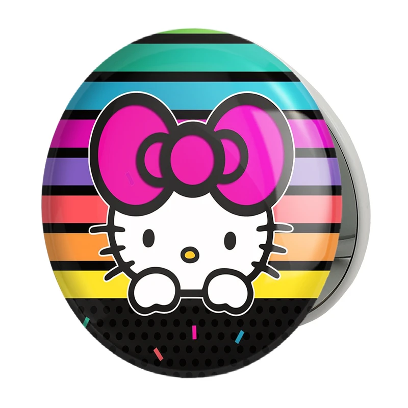 آینه جیبی خندالو طرح هلو کیتی مدل تاشو کد 24752 