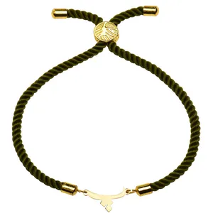 دستبند طلا 18 عیار زنانه الن نار مدل طرح پ ELN1737