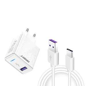 شارژر دیواری 25 وات انستی مدل A15 به همراه کابل تبدیل USB-C 