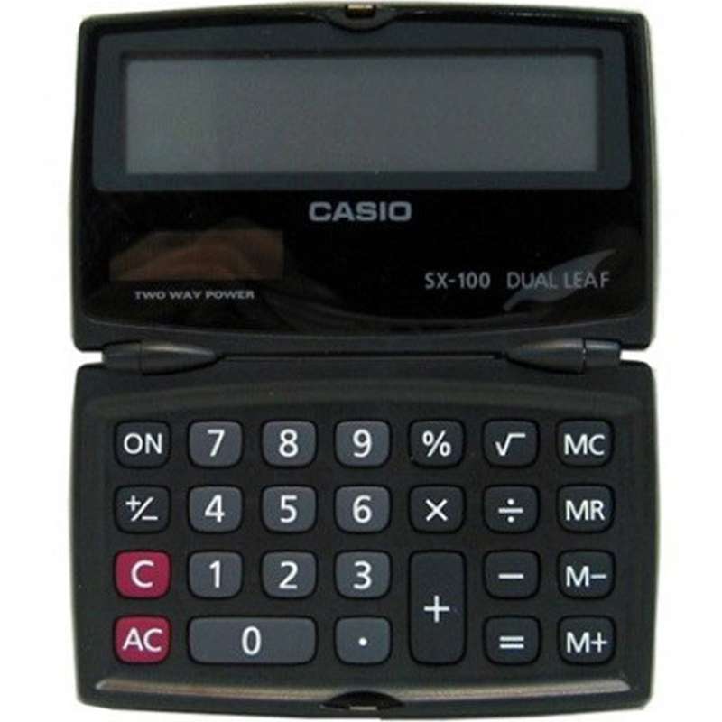 ماشین حساب کاسیو SX-100 ماشین حساب کاسیو SX-100