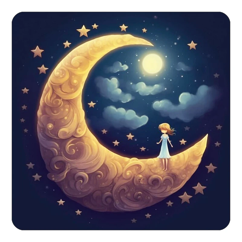 مگنت کاکتی طرح ماه و ستاره مدل mp53296