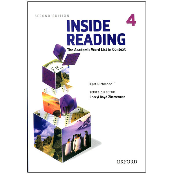 کتاب Inside Reading Book Series Second Edition اثر Cheryl Boyd Zimmerman انتشارات Oxford پنج جلدی کتاب Inside Reading Book Series Second Edition اثر Cheryl Boyd Zimmerman انتشارات Oxford پنج جلدی