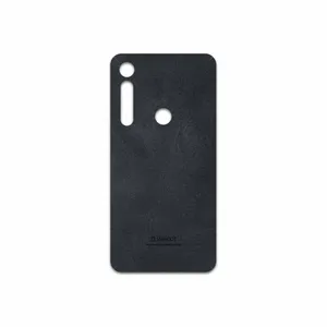 MAHOOT Graphite Buffalo Leather Cover Sticker for Motorola One Macro