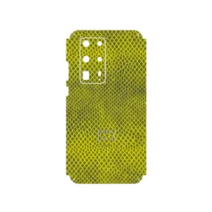 MAHOOT Yellow Snake Skin Cover Sticker for Huawei P40 Pro Plus