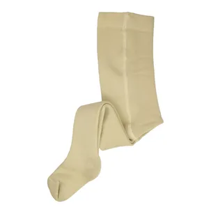 جوراب شلواری دخترانه ویزیون مدل حوله ای کد VSH04 رنگ نخودی