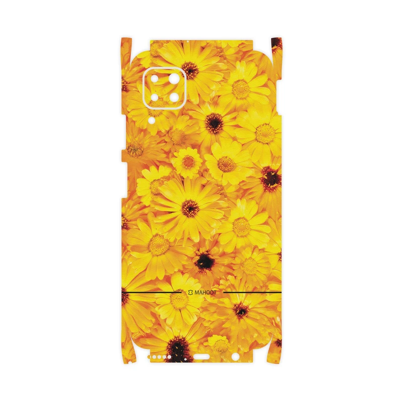برچسب پوششی ماهوت مدل Yellow-Flower-FullSkin مناسب برای گوشی موبایل هواوی NOVA 7i