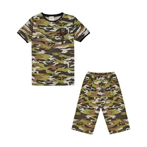 ست تی شرت و شلوارک پسرانه سیدونا مدل KSI06037-018