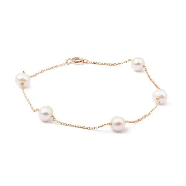 دستبند طلا 18 عیار زنانه عدنان مدل HH22