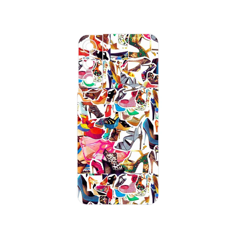 برچسب پوششی ماهوت مدل Collage of High heel Shoes مناسب برای گوشی موبایل سامسونگ Galaxy S22 5G