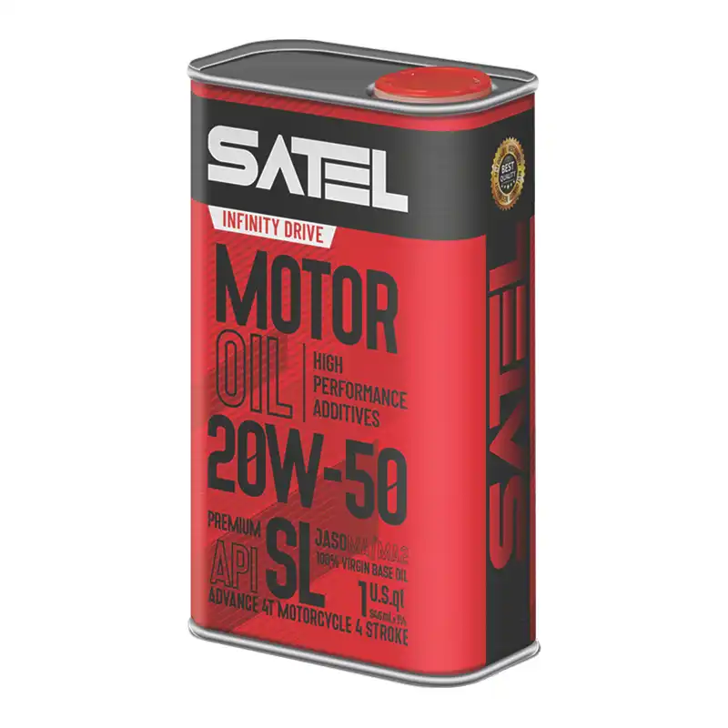 روغن موتور خودرو ساتل مدل 20W-50 SL حجم 1 لیتر