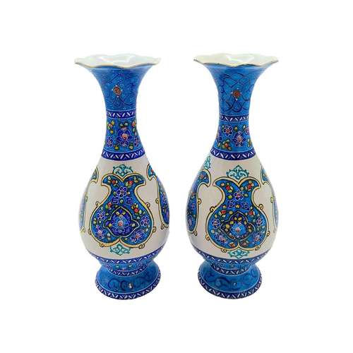 گلدان میناکاری کد 489 بسته 2 عددی