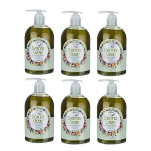 مایع دستشویی درما کلین مدل Guava حجم 500 میلی لیتر بسته 6 عددی