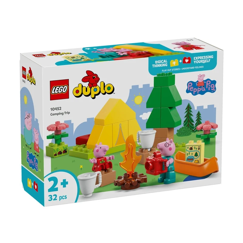 لگو 32 تکه سری Duplo مدل Camping Trip کد 10452