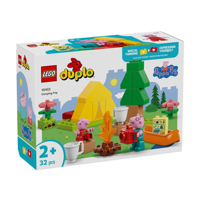 لگو 32 تکه سری Duplo مدل Camping Trip کد 10452