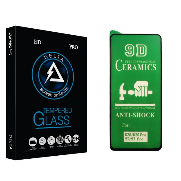 محافظ صفحه نمایش سرامیکی دلتا مدل HD مناسب برای گوشی موبایل شیائومی Mi 9T