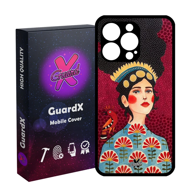 کاور گارد ایکس طرح Girl مدل Glass10179 مناسب برای گوشی موبایل اپل iPhone 13 Pro