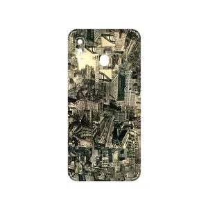 MAHOOT Collage of Skyscraper Cover Sticker for Samsung Galaxy A20e