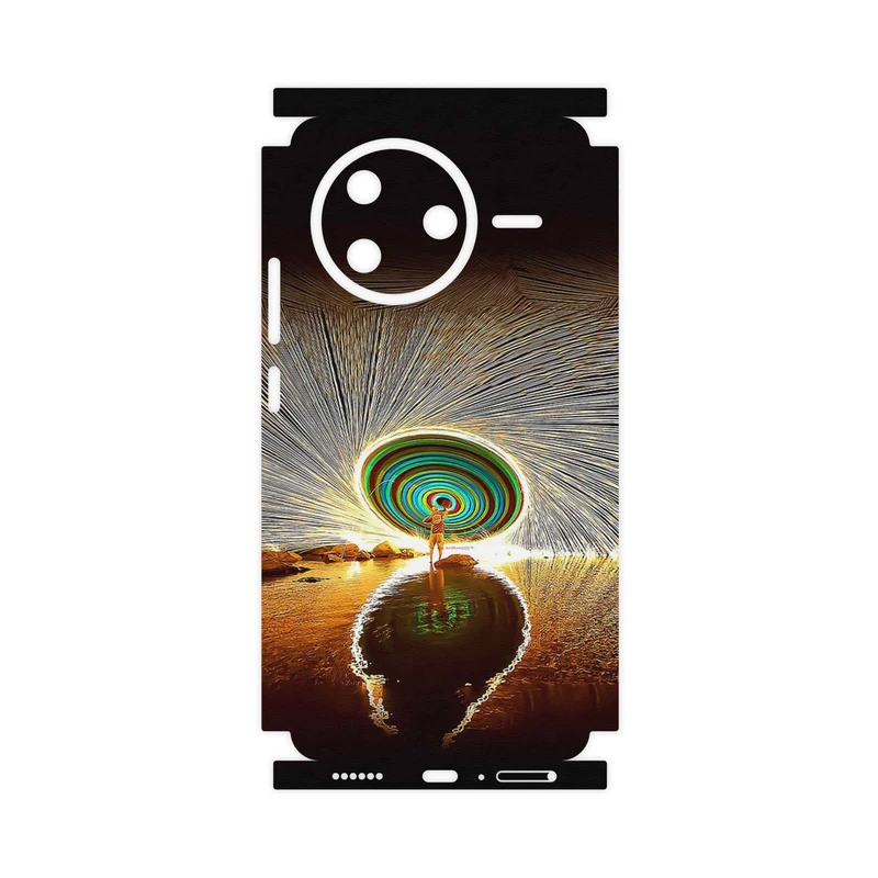 برچسب پوششی ماهوت مدل Night Light Fountain-FullSkin مناسب برای گوشی موبایل شیائومی Poco F7 Pro