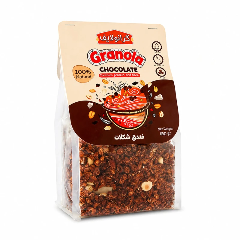 گرانولا شکلاتی وگان ویگر - 650 گرم