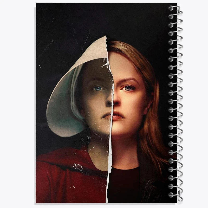 دفتر نقاشی 50 برگ خندالو مدل سریال سرگذشت یک ندیمه The Handmaid's Tale کد 28644